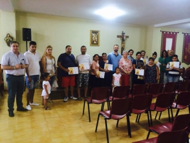 entrega de becas en Villanueva