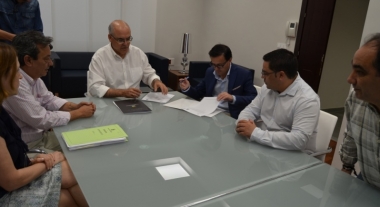 firma del convenio agentes de policía local villanueva
