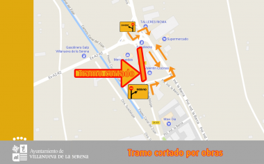 corte carretera