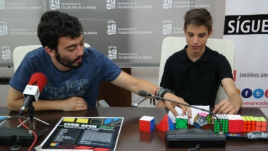 presentación del open de cubo de rubik