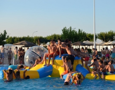 fiesta del agua