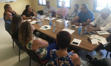 reunión junta con sector frutícola
