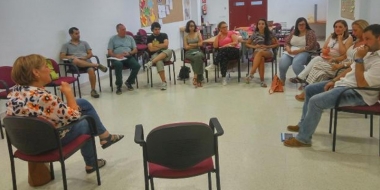 Visita de la concejala