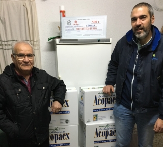 donación de Milleros a Cáritas