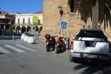 aparcamiento de motos