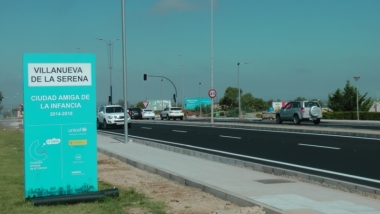 acceso a parques comerciales de Villanueva