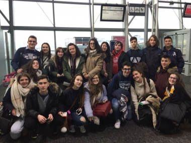 alumnos de Villanueva en Suecia