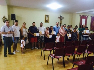 entrega de becas en Villanueva