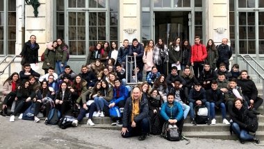 alumnos de Villanueva en Francia