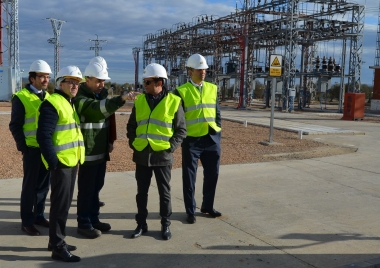 visita a estación de iberdrola