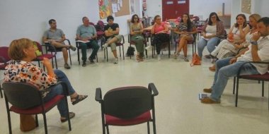 Visita de la concejala