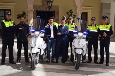 motos policía local Villanueva