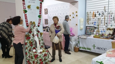 mercadillo contra el cáncer