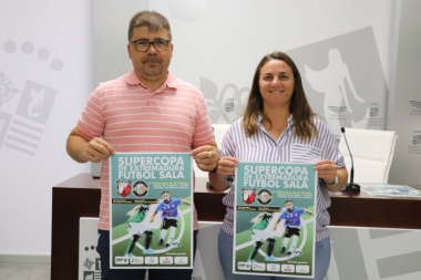 la concejal de deportes y manuel jardón