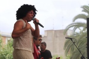 Los Mickis en la Feria de Día de Villanueva