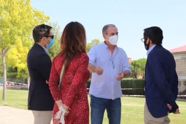 visita al ceip conquistadores